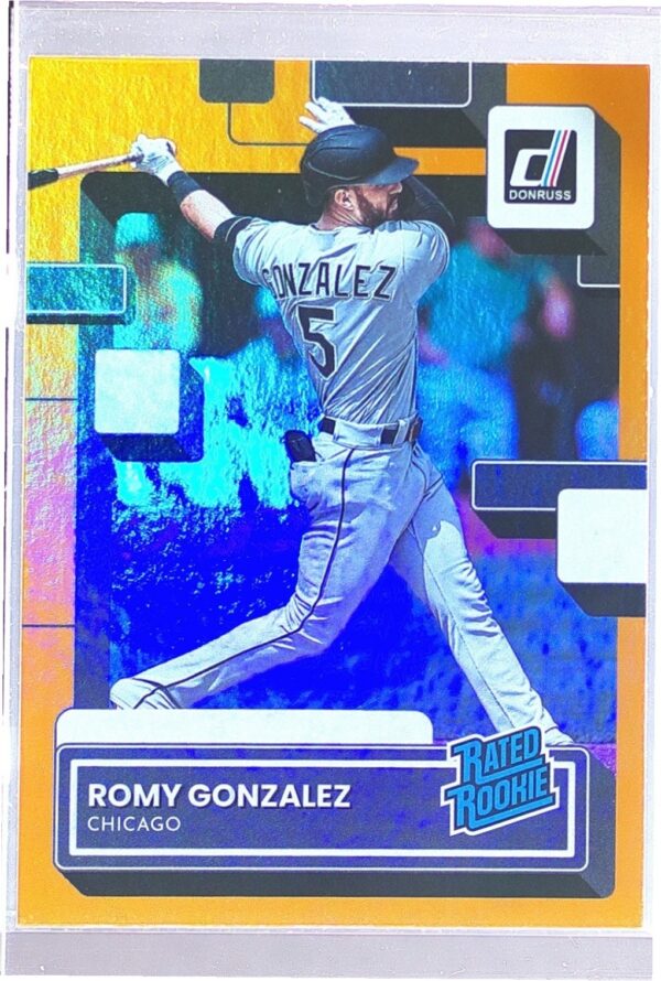 2022 Donruss Romy Gonzalez Holo Orange RC #78 Sox