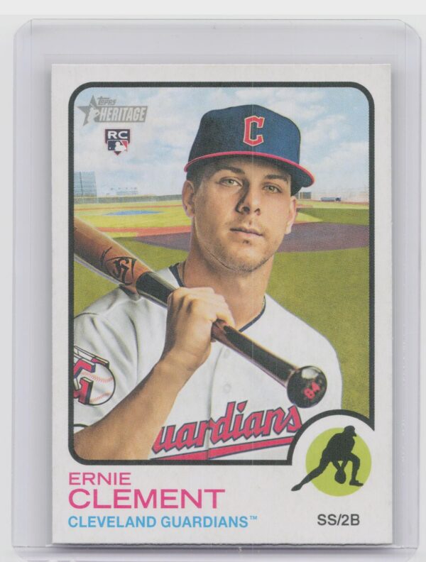 2022 Heritage Ernie Clement RC #277 Guardians