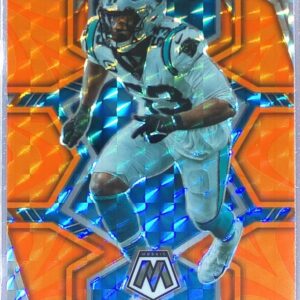 2022 Mosaic Brian Burns Mosaic Reactive Orange #234 Panthers