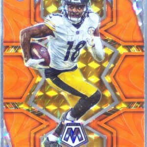 2022 Mosaic Diontae Johnson Mosaic Reactive Orange #165 Steelers