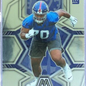 2022 Mosaic Evan Neal RC #368 Giants