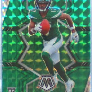 2022 Mosaic Garrett Wilson Mosaic Green RC #311 Jets