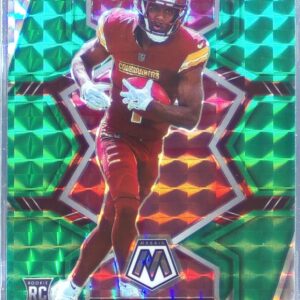 2022 Mosaic Jahan Dotson Mosaic Green RC #314 Commanders