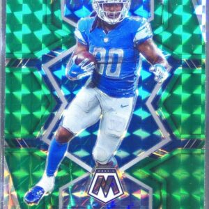 2022 Mosaic Jamaal Williams Mosaic Green #66 Lions