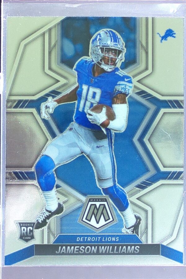 2022 Mosaic Jameson Williams RC #316 Lions
