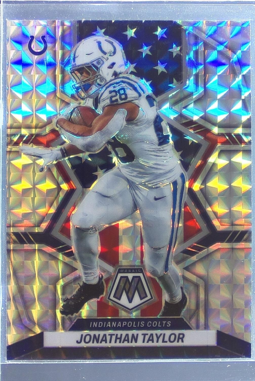2022 Mosaic Jonathan Taylor Mosaic #260 Colts