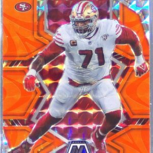 2022 Mosaic Trent Williams Mosaic Reactive Orange #232 49ers
