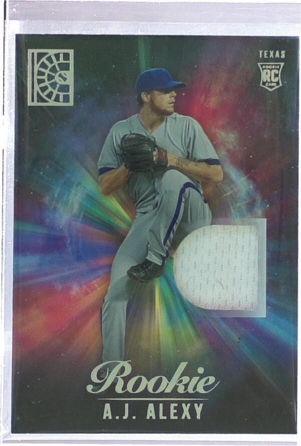 2022 Panini Capstone A.J. Alexy JSY RC #RM-AJ Rangers Rookie Materials