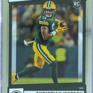 2022 Panini Chronicles Christian Watson RC #SP-367 Packers Score Premium Rookies