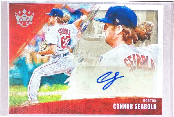 2022 Panini Diamond Kings Connor Seabold Auto #DKS-CS Sox DK Signatures