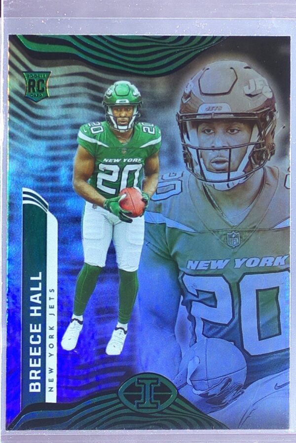 2022 Panini Illusions Breece Hall RC #75 Jets