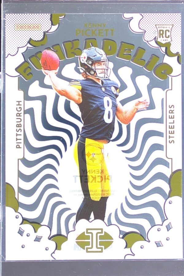 2022 Panini Illusions Kenny Pickett RC #F-16 Steelers Funkadelic