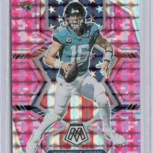 2022 Panini Mosaic Trevor Lawrence Mosaic Camo Pink #267 Jaguars