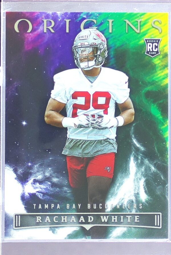 2022 Panini Origins Rachaad White RC #141 Buccaneers