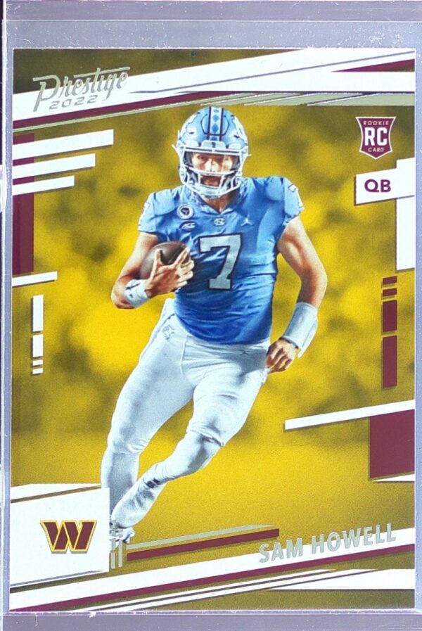 2022 Panini Prestige Sam Howell RC #305 Commanders