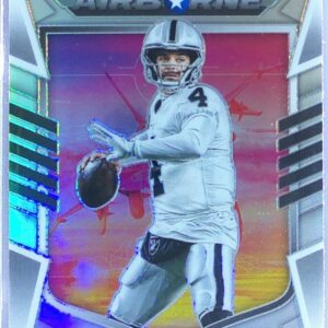 2022 Panini Rookies & Stars Derek Carr #AI-13 Raiders Airborne Silver