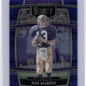 2022 Panini Select Draft Picks Dan Marino Blue (Retail Base) #60 Panthers