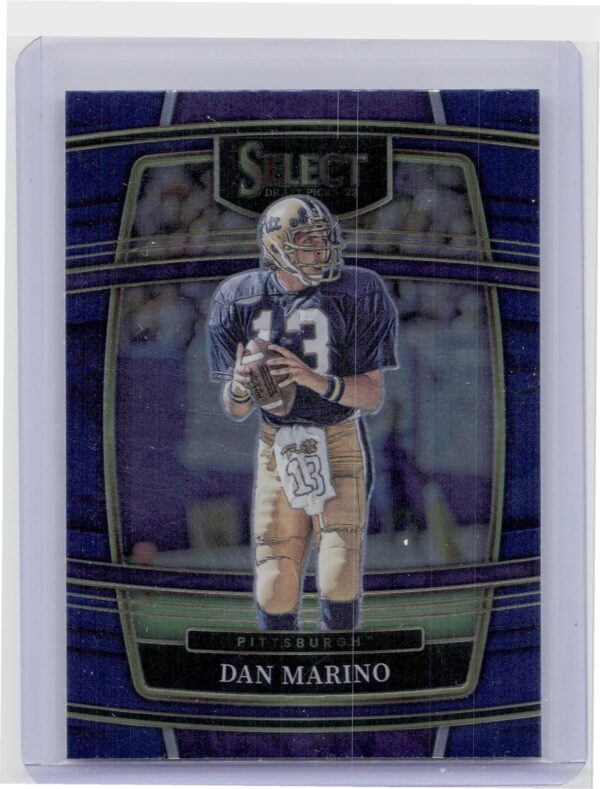 2022 Panini Select Draft Picks Dan Marino Blue (Retail Base) #60 Panthers