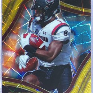 2022 Panini Select Draft Picks Deebo Samuel Gold Lazer Prizm #177 Gamecocks