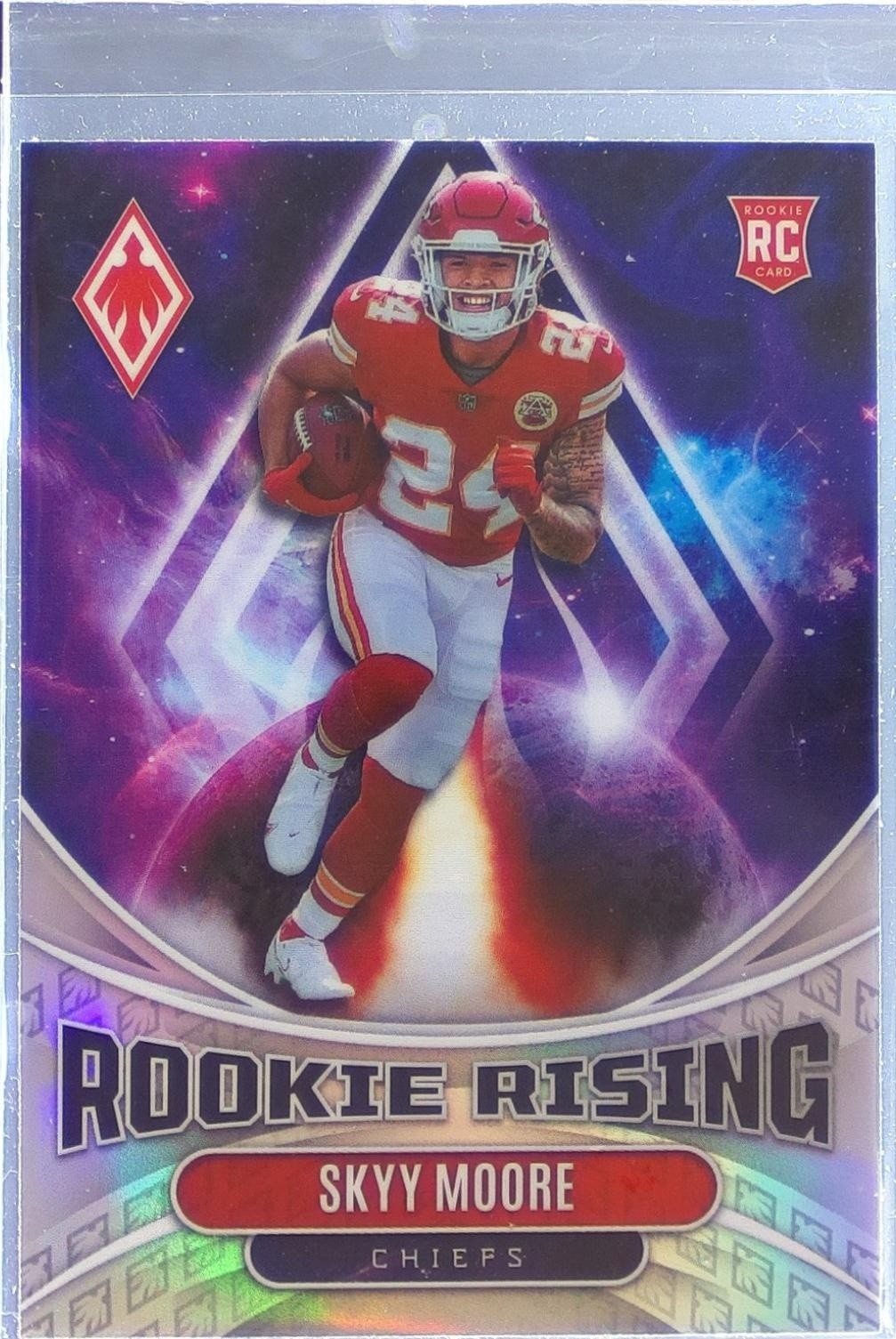 2022 Phoenix Skyy Moore RC #RIS-10 Chiefs Rookie Rising