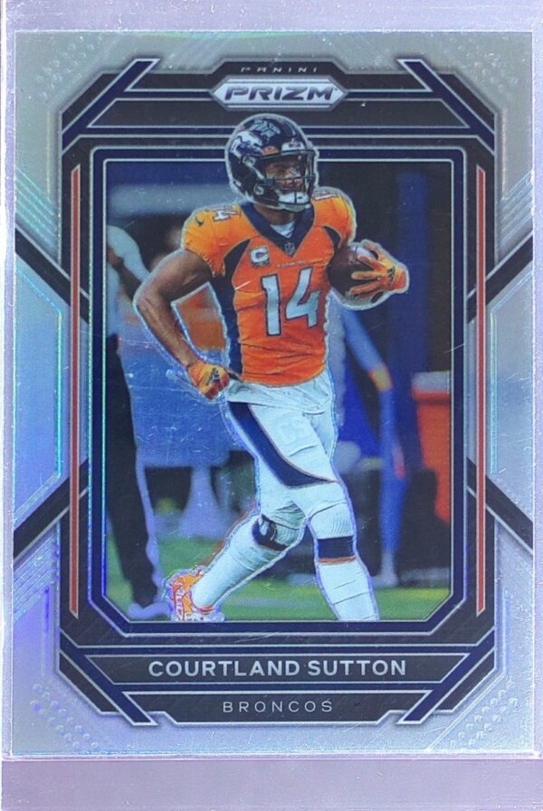2022 Prizm Courtland Sutton Silver #90 Broncos