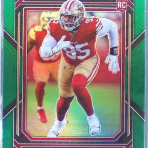 2022 Prizm Drake Jackson Green RC #396 49ers