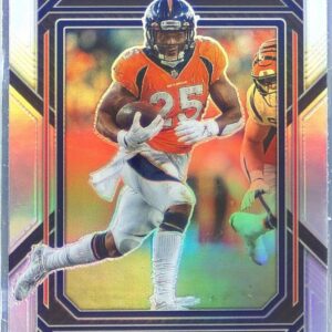 2022 Prizm Melvin Gordon III Silver #88 Broncos