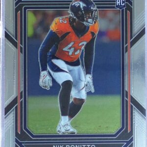2022 Prizm Nik Bonitto RC #398 Broncos