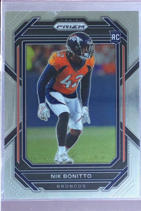 2022 Prizm Nik Bonitto RC #398 Broncos