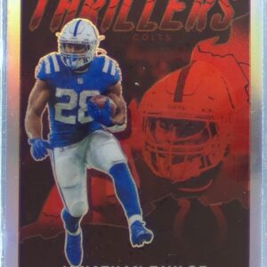 2022 Rookies & Stars Jonathan Taylor #TH-12 Colts Thrillers Silver