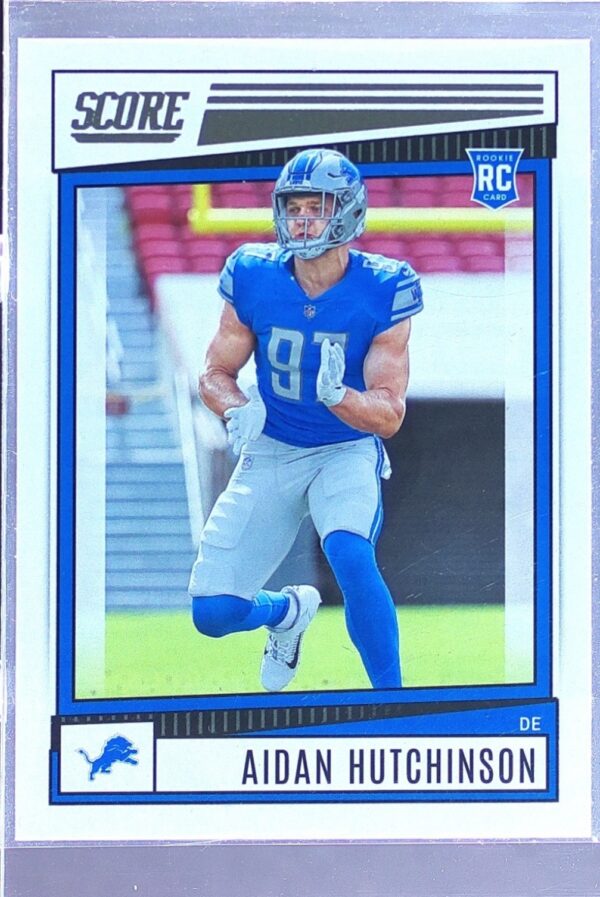 2022 Score Aidan Hutchinson RC #307 Lions