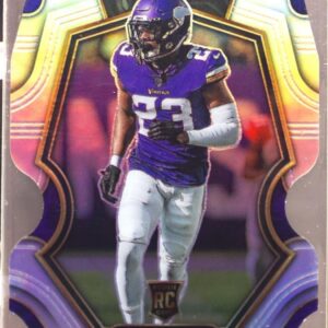 2022 Select Andrew Booth Jr. RC Silver Prizm Die Cut #166 Vikings