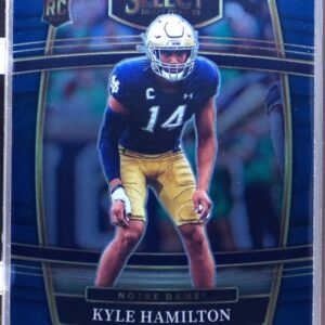 2022 Select Draft Picks Kyle Hamilton Blue (Retail Base) #21 Irish