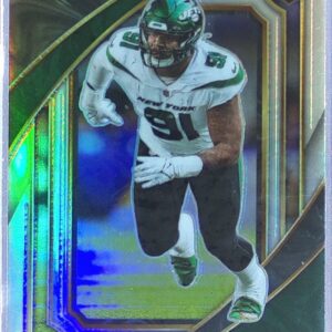 2022 Select John Franklin-Myers Silver Prizm RC #393 Jets