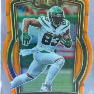 2022 Select Tyler Conklin Orange Prizm Die Cut /199 #223 Jets