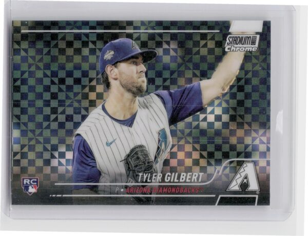 2022 Stadium Club Chrome Tyler Gilbert X Fractor #234 Diamondbacks