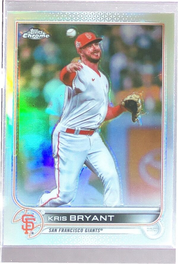 2022 Topps Chrome Kris Bryant Refractor #9 Giants