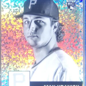 2022 Topps Chrome Platinum Anniversary Max Kranick Black and White Mini Diamond