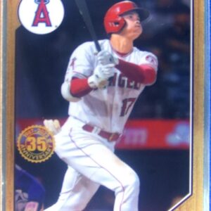 2022 Topps Chrome Shohei Ohtani #87BC-2 Angels 1987 Topps Baseball 35th Anni