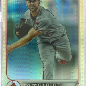 2022 Topps Chrome Tyler Gilbert Prism Refractor RC #65 Diamondbacks
