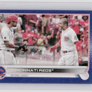 2022 Topps Cincinnati Reds Team Leaders Purple #96 Reds