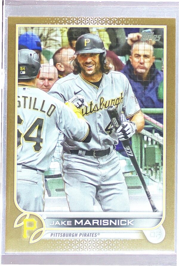 2022 Topps Update Jake Marisnick Gold /2022 #US144 Pirates