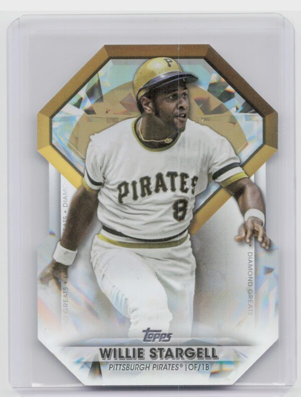 2022 Topps Willie Stargell #DGDC-43 Pirates Diamond Greats Die Cuts