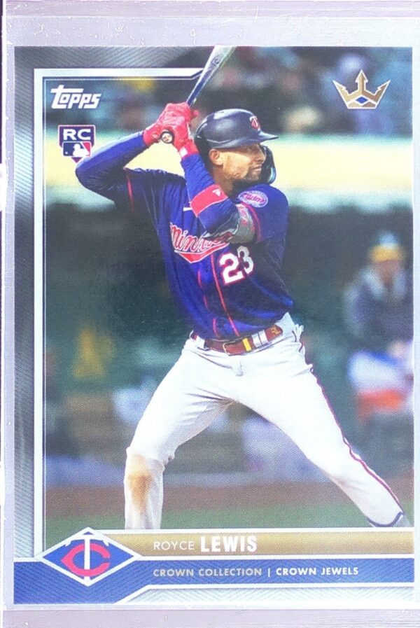 2022 Topps x Bobby Witt Jr. Crown Collection Royce Lewis RC #10 Twins