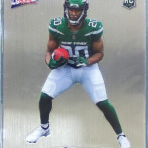 2022 Zenith Breece Hall RC #PAC-19 Jets 1992 Pacific