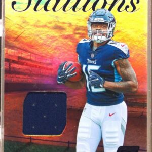 2022 Zenith Treylon Burks RC JSY #RS-TB Titans Rookie Stallions