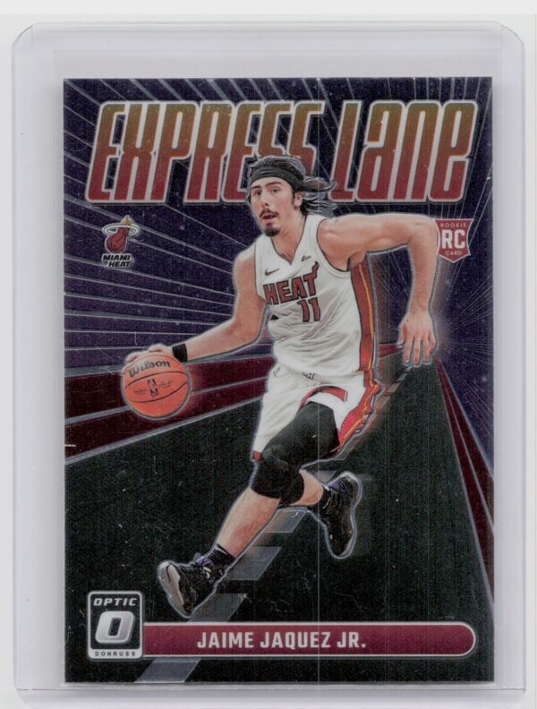 2023-24 Donruss Optic Jaime Jaquez Jr. 20 Heat Express Lane