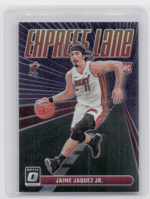 2023-24 Donruss Optic Jaime Jaquez Jr. Express Lane Rookie #20 Heat