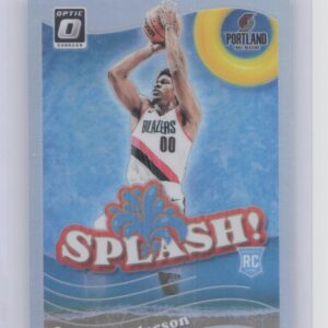 2023-24 Donruss Optic Scoot Henderson 15 Blazers Splash Holo
