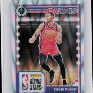 2023-24 Hoops Premium Stock Keegan Murray Multi Wave Prizm 289 Kings